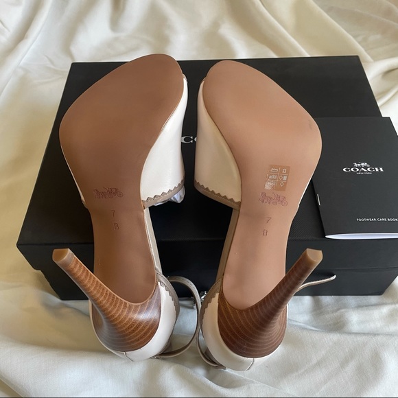 NIB Coach brand “Jordan” heel, Size 7. - Picture 2 of 6